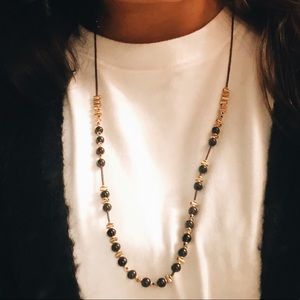 Madewell Adjustable Beaded Necklace